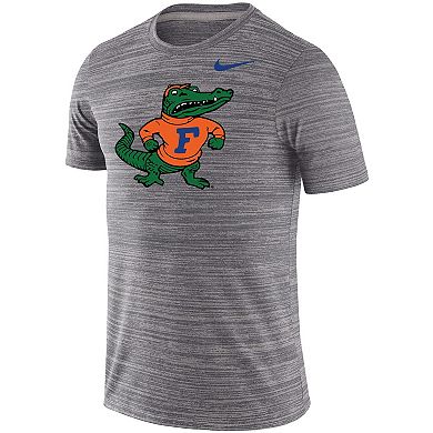 Men's Nike Charcoal Florida Gators Big & Tall Historic Logo Velocity Performance T-Shirt
