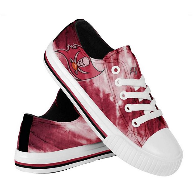 Youth FOCO Tampa Bay Buccaneers Tie-Dye Canvas Sneakers