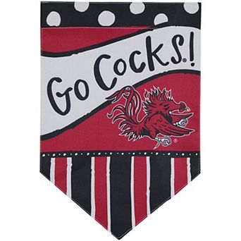South Carolina Gamecocks 12'' x 18'' Dots & Stripes Double-Sided Flag