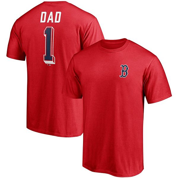 MLB Boston Red Sox Baseball Best Dad Ever Family Shirt Youth T-Shirt