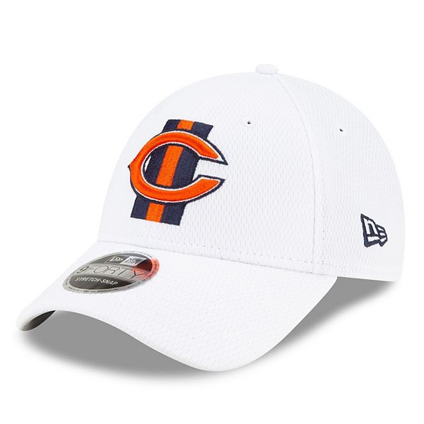 Men's Chicago Bears New Era White 2021 NFL Training Camp Bear Head