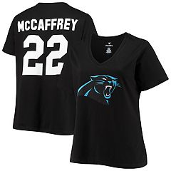 NFL Carolina Panthers Women's Champ Caliber Heather Short Sleeve Scoop Neck Triblend T-Shirt - S