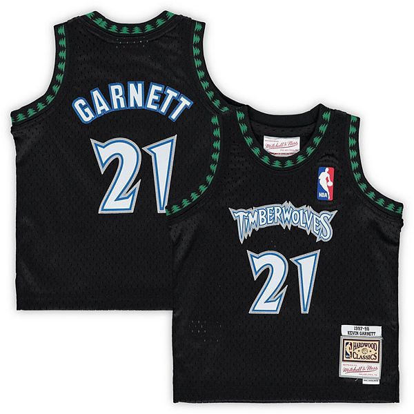 100% Authentic Kevin Garnett Mitchell Ness 95 96 Timberwolves Jersey Size  40 M