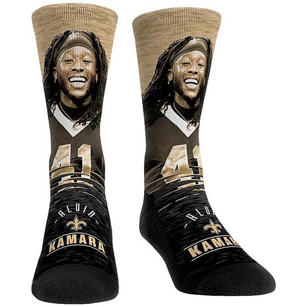 New Orleans Saints | Custom Jersey | L/XL | Gold | Rock 'Em Socks