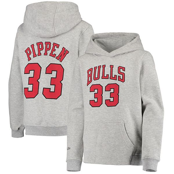 Mitchell & Ness NBA Name & Number Retro Hoodie (Scottie Pippen, M