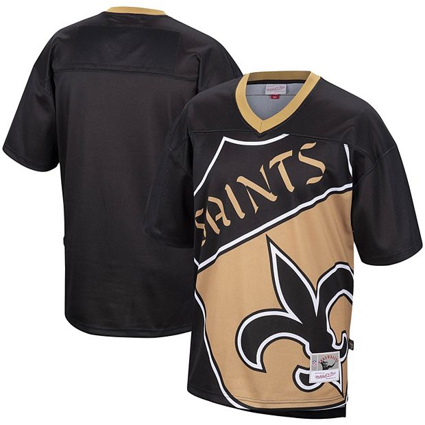 New Orleans Saints Neutral Colour Logo T-Shirt - Mens - Big & Tall