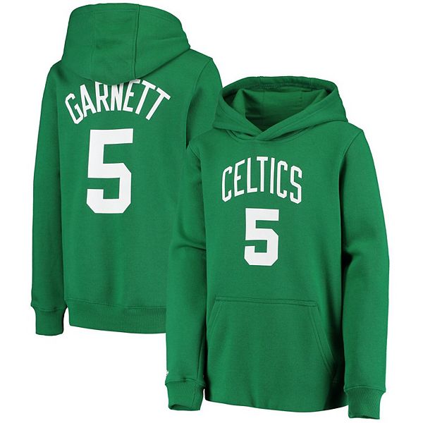 Boston Celtics Girls Youth Trifecta Pullover Sweatshirt - Kelly Green