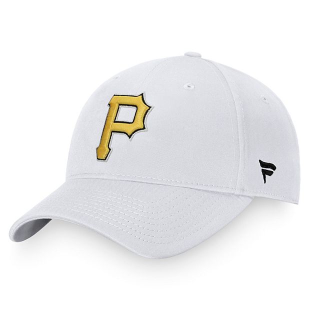 Men's Fanatics Branded White Pittsburgh Pirates Iconic Snapback Hat