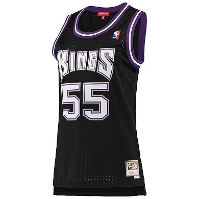 Women's Mitchell & Ness Jason Williams Black Sacramento Kings 2000-01 Hardwood Classics Swingman Jersey