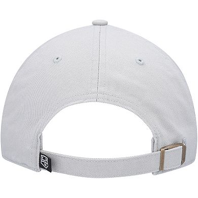 Men's '47 Gray Los Angeles Kings Clean Up Adjustable Hat
