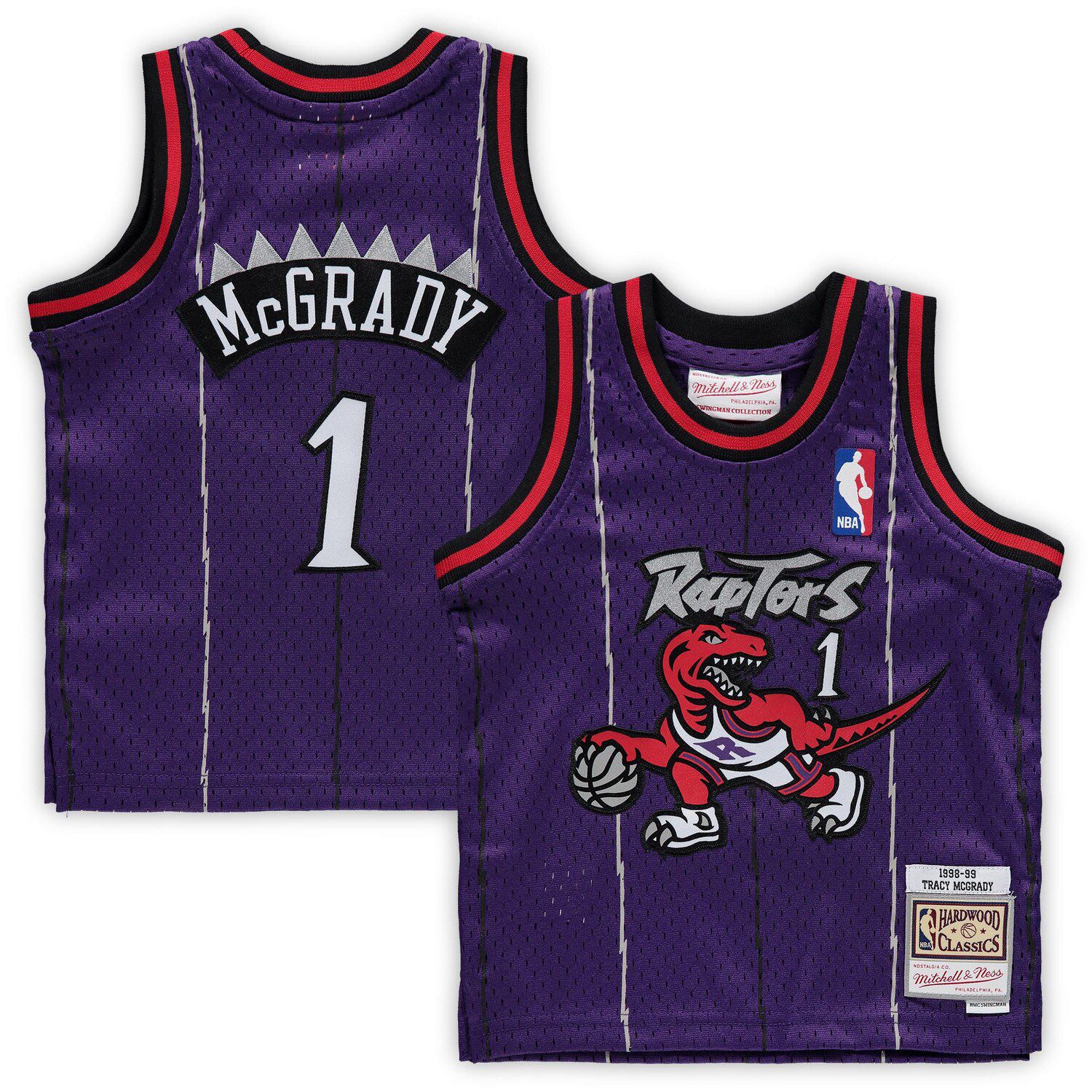 Men's Mitchell & Ness Tracy McGrady Red Houston Rockets 2004/05 Hardwood  Classics Swingman Jersey