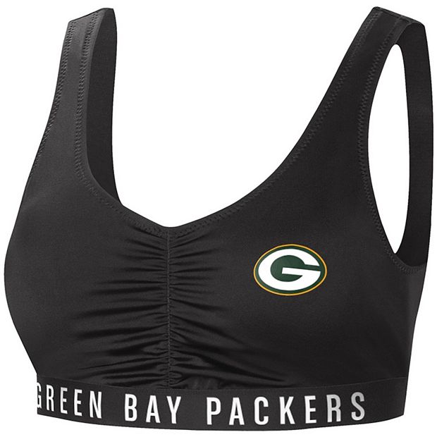 Women's G-III 4Her by Carl Banks White/Black Green Bay Packers