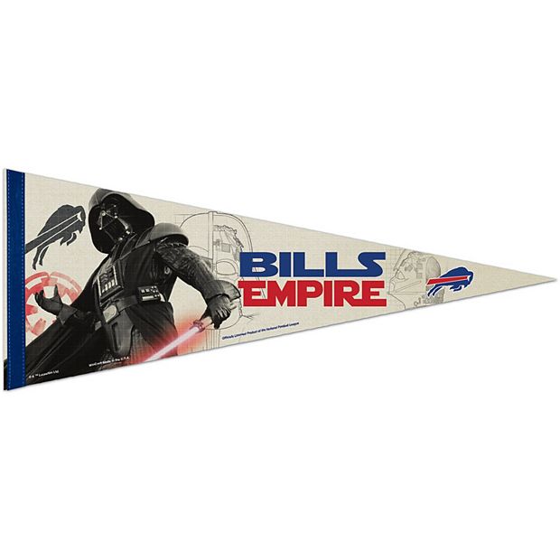 WinCraft Buffalo Bills 12'' x 30'' Star Wars Premium Pennant