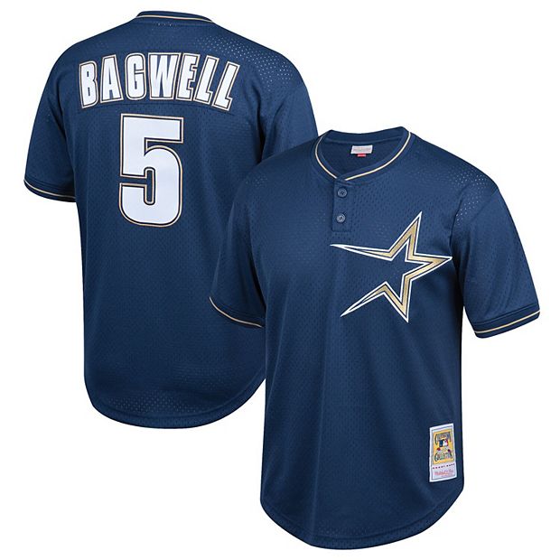 Jeff Bagwell Houston Astros Mitchell & Ness Cooperstown Collection Big &  Tall Mesh Batting Practice Jersey 
