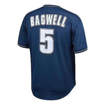 Youth Mitchell Ness Jeff Bagwell Navy Houston Astros Cooperstown Collection Mesh Batting Practice Jersey