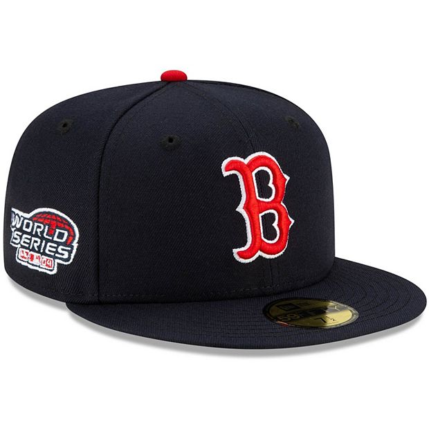 Boston Red Sox New Era Floral Undervisor 59FIFTY Fitted Hat - White