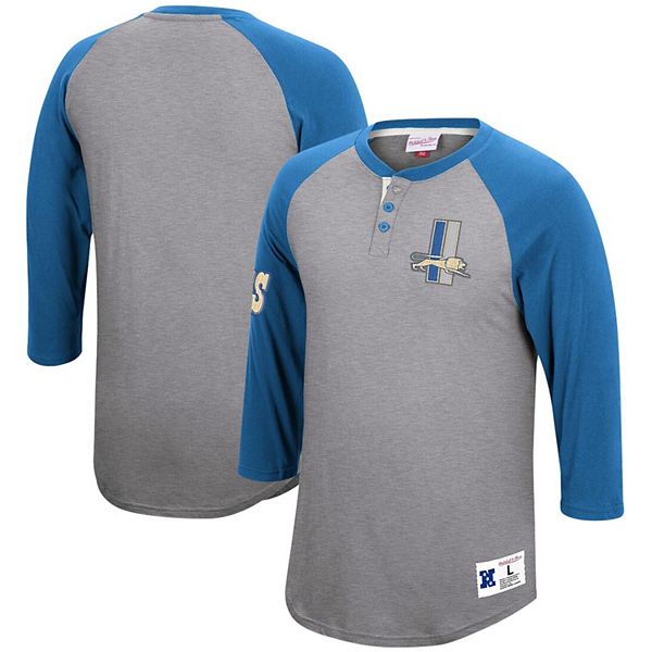 Men's Blue Detroit Lions Home Team Adaptive T-Shirt