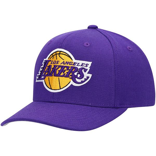 قدر ضغط كهربائي Men's Mitchell & Ness Purple Los Angeles Lakers Ground Stretch Snapback Hat قدر ضغط كهربائي