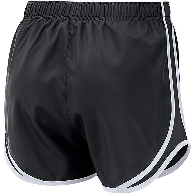 Women's Nike Black Army Black Knights Team Tempo Performance Shorts
