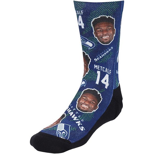 Youth Rock Em Socks DK Metcalf Seattle Seahawks Football Guy Crew