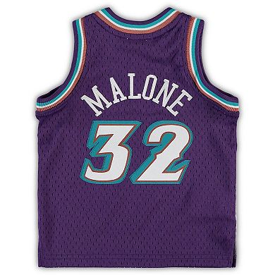 Infant Mitchell & Ness Karl Malone Purple Utah Jazz Retired Player Jersey