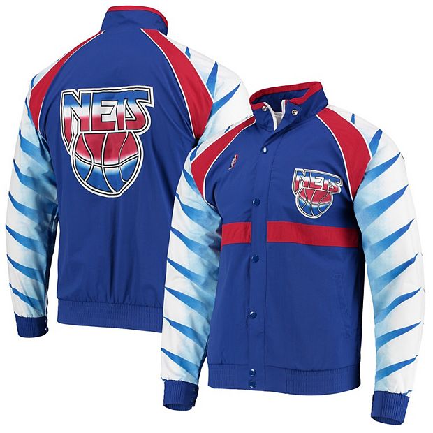 Men's Mitchell & Ness Blue New Jersey Nets Hardwood Classics
