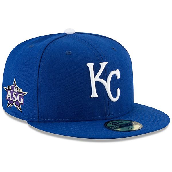 Kansas City Royals 2021 9FORTY Blue/Light Blue Adjustable Hat by