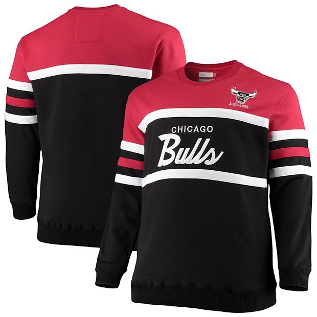 Men's Chicago Bulls Mitchell & Ness Black Hardwood Classics