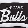 Men's Mitchell & Ness Black Chicago Bulls Big & Tall Hardwood Classics Head Coach Pullover Sweatshirt