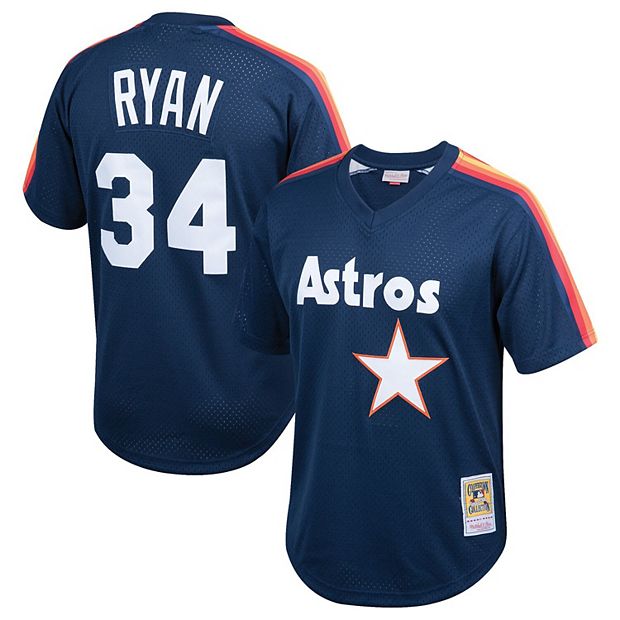 Houston Astros Shirt Mens Extra Large White Baseball Logo Jersey MLB Nolan  Ryan