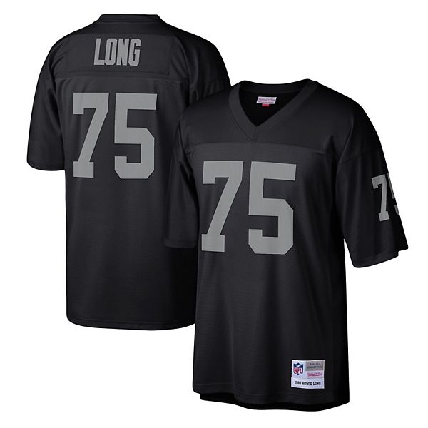 Jersey Ninja - Las Vegas Raiders Black Howie Long Crossover Hockey Jersey