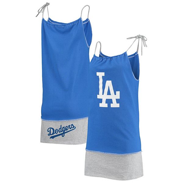 Dodgers Tee Shirt Dress Los Angeles Dodgers Upcycled Dress 