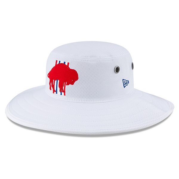 Men's Buffalo Bills New Era White 2021 NFL Training Camp 39THIRTY Flex Hat