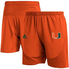 Men's adidas #1 Orange Miami Hurricanes Reverse Retro Jersey