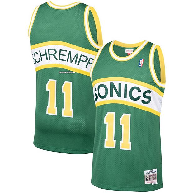 Lids Seattle Supersonics Mitchell & Ness Hardwood Classics Player Tank Top  - Green