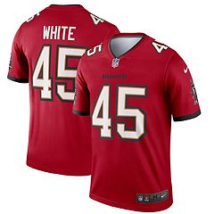 Men's Nike Calijah Kancey White Tampa Bay Buccaneers Game Jersey Size: Large