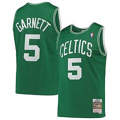 Men's Boston Celtics Kevin Garnett Mitchell & Ness Kelly Green Hardwood Classics 2007-08 Swingman Jersey