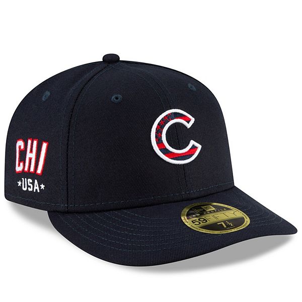 New Era Men's Chicago Cubs Blue Low Profile 9Fifty Squared Fitted