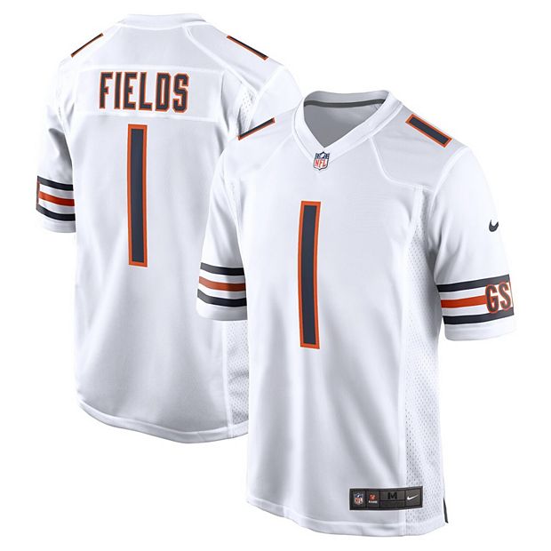 Youth Nike Justin Fields White Chicago Bears 2021 NFL Draft First Round  Pick Game Jersey