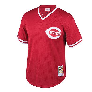 Youth Mitchell & Ness Johnny Bench Red Cincinnati Reds Cooperstown ...