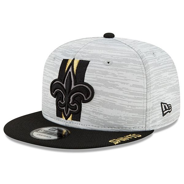 Youth New Era Black New Orleans Saints Tear 9FIFTY Snapback Hat