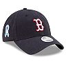 Women's New Era Navy Boston Red Sox 2021 Father's Day 9TWENTY Adjustable Hat