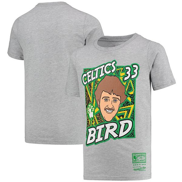 Official larry Bird Boston Celtics Mitchell & Ness Hardwood Caricature T- Shirts, hoodie, tank top, sweater and long sleeve t-shirt