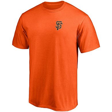 Men's Fanatics Branded Orange San Francisco Giants Number One Dad Team T-Shirt