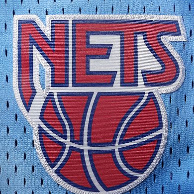 Youth Mitchell & Ness Blue New Jersey Nets Hardwood Classics Swingman Shorts