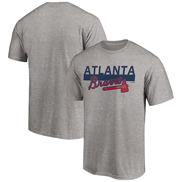 Men's Fanatics Branded Heathered Gray Atlanta Braves A-Town Down