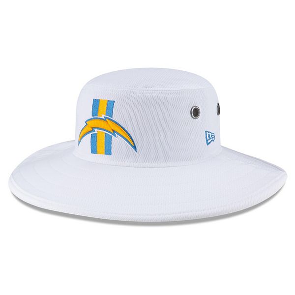 Men's New Era Heathered Black Los Angeles Chargers Training