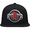 Men's Mitchell & Ness Black Houston Rockets Core Basic Snapback Hat