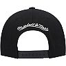 Men's Mitchell & Ness Black Houston Rockets Core Basic Snapback Hat