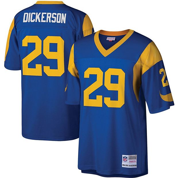 Men's Mitchell & Ness Eric Dickerson Royal Los Angeles Rams